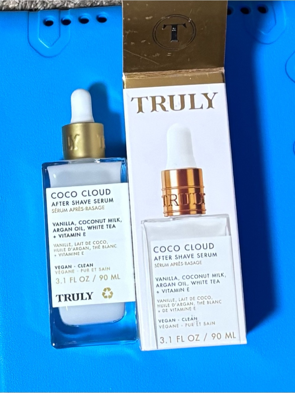 TRULY Coco Cloud After Shave Serum – White and Gold